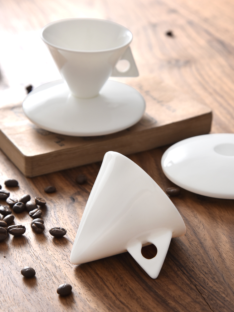 ชุดถ้วยกาแฟและจานรองพร้อมช้อน  - Espresso Cup Saucer บทวิจารณ์และราคา