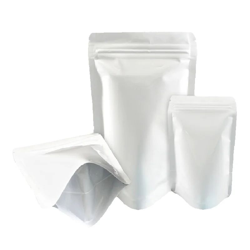 ถุงซิปล็อคฟอยล์อะลูมิเนียมสีขา - Coffee Tea Day บทวิจารณ์และราคา