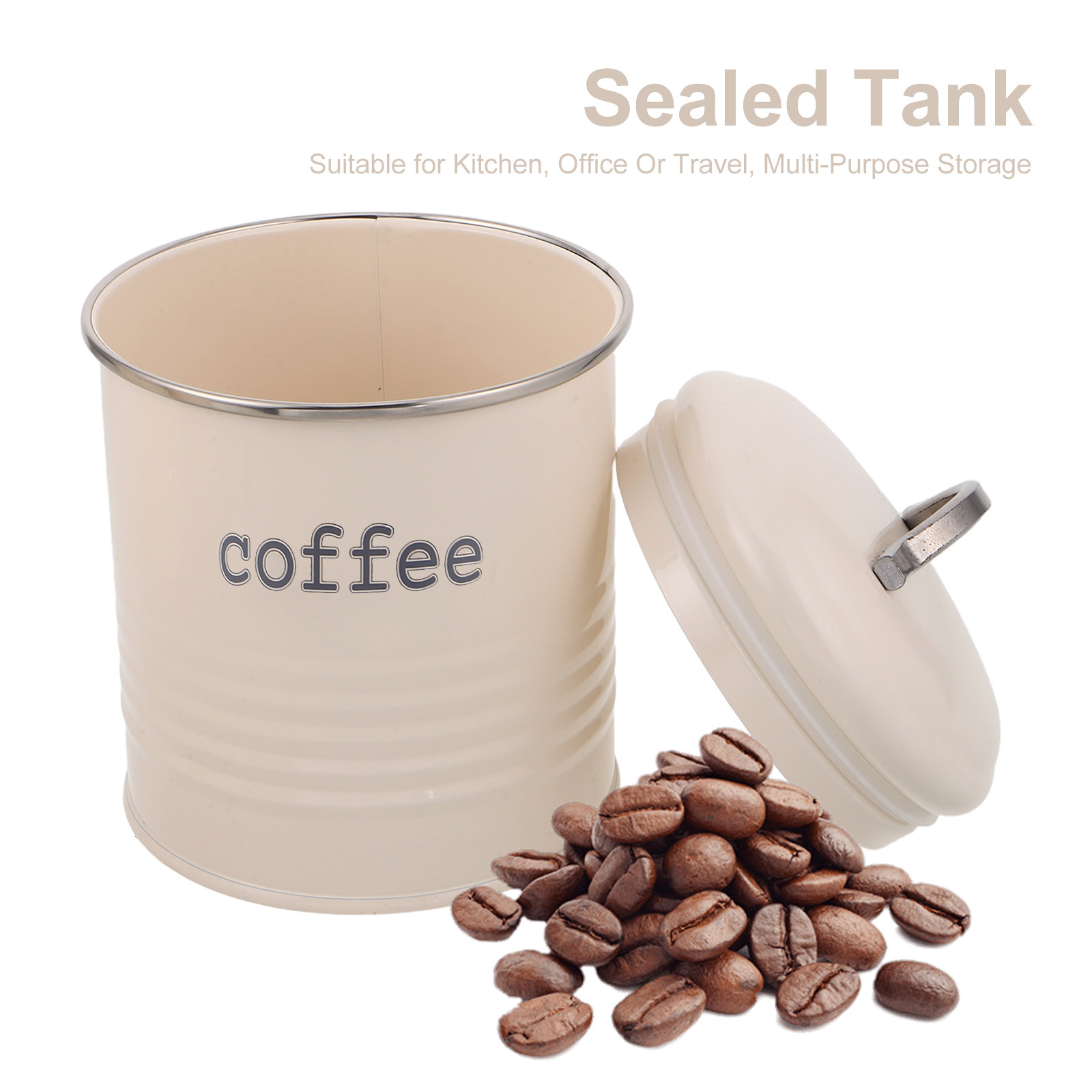 ชุดภาชนะบรรจุเมล็ดกาแฟแบบปิดผน - Coffee Tea Bean บทวิจารณ์และราคา
