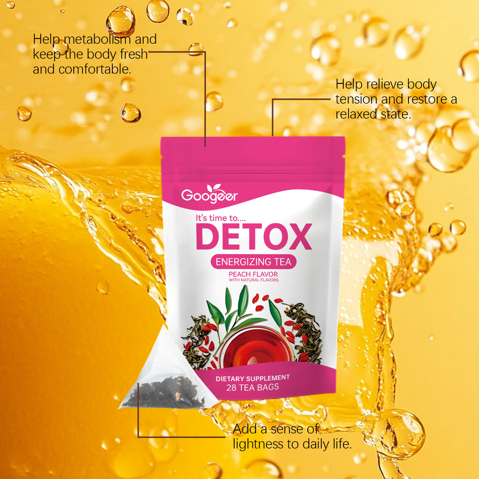 ชาสมุนไพรดีท็อกซ์ 28 ชิ้น ช่วย - Coffee Tea For Weight Loss บทวิจารณ์และราคา