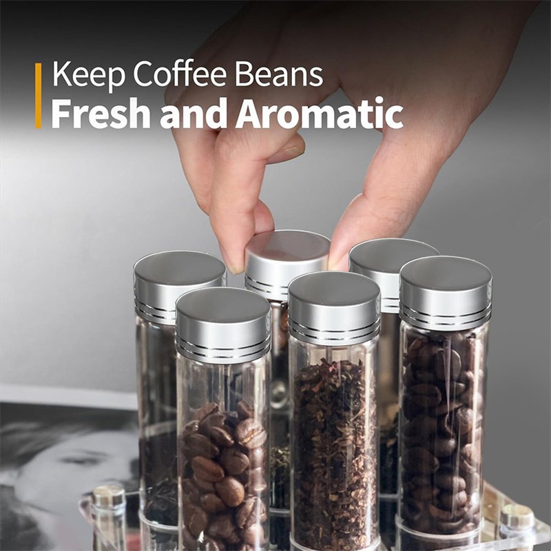 เมล็ดกาแฟคอนเทนเนอร์แบบพกพา Co - Coffee Tea Jars บทวิจารณ์และราคา